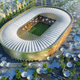 Illustration for article titled Qatar's 2022 World Cup stadiums: Shining masterpieces of retro-Space Age weirdness